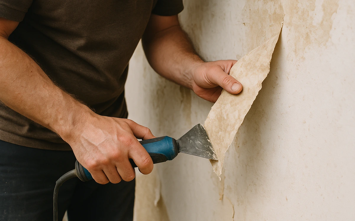 Wallpaper removal contractor